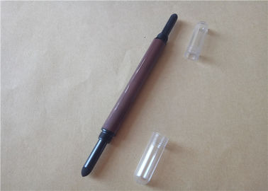 Vara longa da sombra do creme do desgaste do fim dobro, lápis matte 136,8 * 11mm da sombra