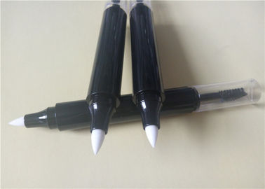 Os ABS dobro do uso Waterproof o lápis de sobrancelha que empacota a cor preta 141,7 * 11mm