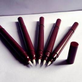 Material de empacotamento do ABS da pena do selo do lápis principal dobro customizável do lápis de olho