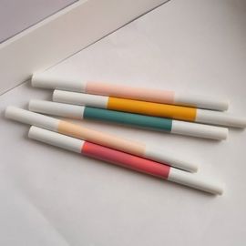Dois terminaram cor de longa data da auto forma magro do lápis de sobrancelha a multi opcional
