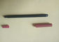 Do forro cor-de-rosa material do bordo do picosegundo forma magro Cuttable de empacotamento do tubo com amostra grátis