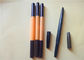 Auto material inclinado ISO9001 do ABS do Taupe do lápis de sobrancelha cor impermeável