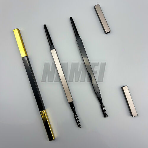 Últimas notícias da empresa sobre Double Head Square Retractable Eyebrow Pencil Tube Model 854 | Ideal Custom Packaging for Cosmetic Business Start Up