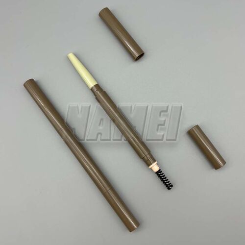 Últimos blogs da empresa sobre Dual‑End Airtight Empty Eyebrow Pen E‑805A, Choose Between Standard Spoolie or Dense Toothbrush‑Style Tip