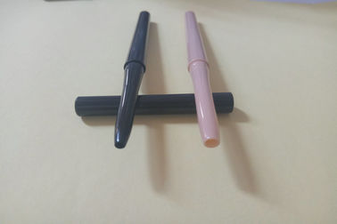 Lápis preto/do rosa batom que empacota o material plástico do ABS bonito da forma