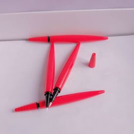 Lápis impermeável feito sob encomenda do lápis de olho, cor líquida vermelha da injeção do lápis de olho da pena dos Pp