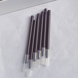 Lápis preto simples do batom que empacota o material do Pvc com tamanho personalizado