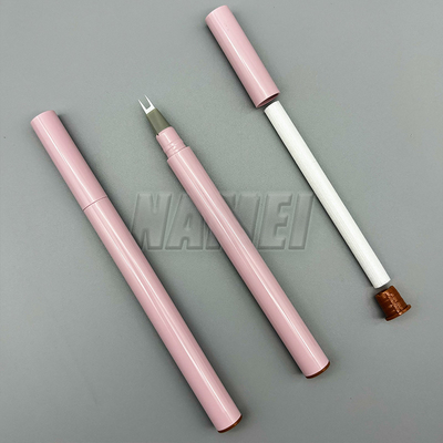 Bom preço. Rótulo privado 2 pontas caneta de sobrancelha tubo personalizado coleção de sobrancelhas escultura pomada recipiente de lápis de sobrancelha on-line