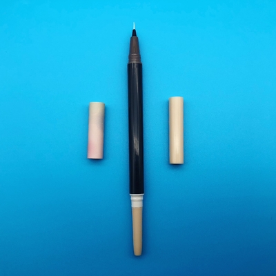 Bom preço. Eyeliner de marca privada tubo líquido vazio caneta de seda de mentira personalizada caneta de verme de seda personalizada lápis de Eyeliner vazio preto on-line