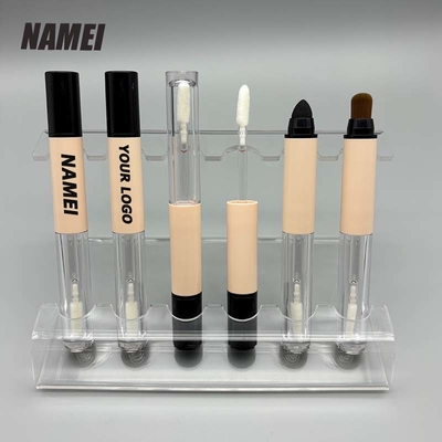 Bom preço. Embalagem do Lipsgloss Recipiente de batom vazio Tubos de plástico com escova de lábios on-line