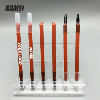 Bom preço. Portagem por grosso personalizado de alta qualidade caneta de sobrancelha tubo de caneta de sobrancelha recipiente com escova da fábrica on-line