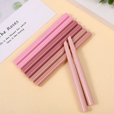 Bom preço. Limp liner Embalagem com triturador liner de lábios recipiente de lápis com logotipo personalizado on-line