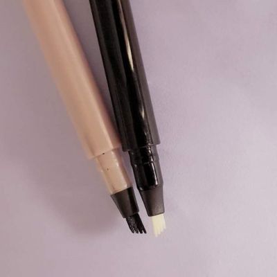 Bom preço. PP plástico resistente à água Eyeliner lápis quatro garfo com impressão de logotipo personalizado on-line