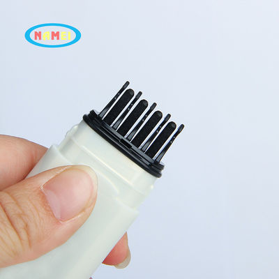 Bom preço. Logotipo Tubos vazios de concealer de raiz de cabelo preto para alta estanqueidade do ar e aplicação de cor de cabelo portátil on-line