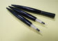 Lápis de olho impermeável plástico do lápis dos PP, comprimento azul do lápis 126.8mm do lápis de olho