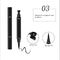 Double Head Eyeliner Pencil Packaging Seal Pen ABS Material Customizable