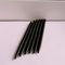Lápis de sobrancelha impermeável customizável, grande lápis de sobrancelha preto com escova