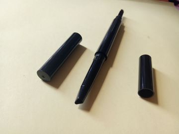 Bom preço. Lápis de sobrancelha automático inclinado de ponta dupla com escova profissional OEM ISO on-line