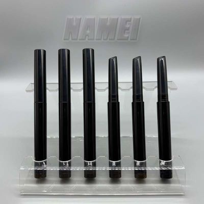 Maquiagem cosmética de marca privada brilho duradouro multicromo sombra de olhos vazio bastão sombra de olhos lápis tubo