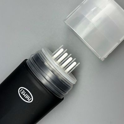 Bom preço. Embalagem de caneta de tintura de cabelo em recipiente de plástico com bastão de cabelo rotativo e design de logotipo personalizado on-line